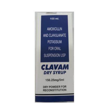 Picture of CLAVAM DRY SYRUP 156.25MG/5ML 100ML