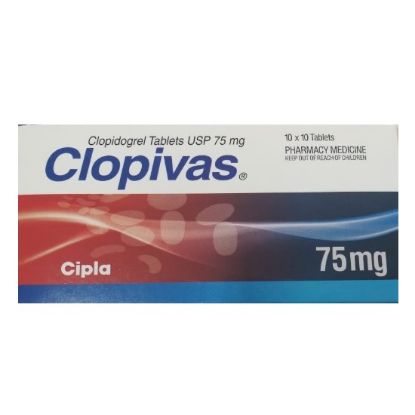 Picture of CLOPIVAS 75MG TAB (100)