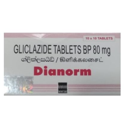 Picture of DIANORM  80MG TAB (100)