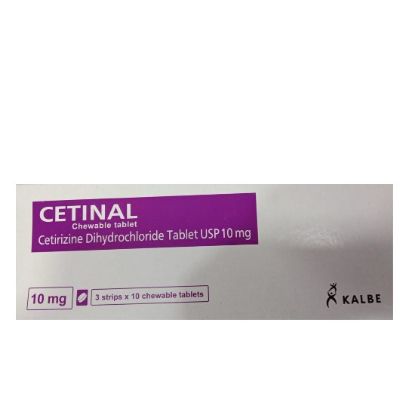 Picture of CETINAL 10MG 30S