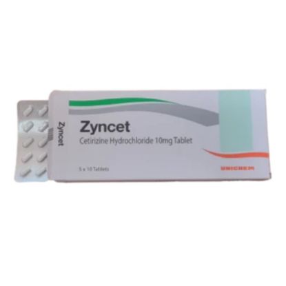 Picture of ZYNCET 10MG TAB (50)