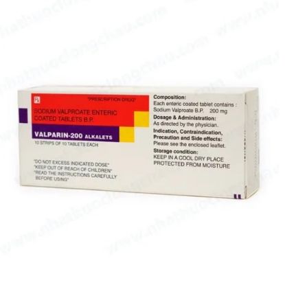 Picture of VALPARIN 200MG 100S