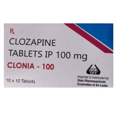 Picture of CLOZAPINE 100MG (SPC) 100S