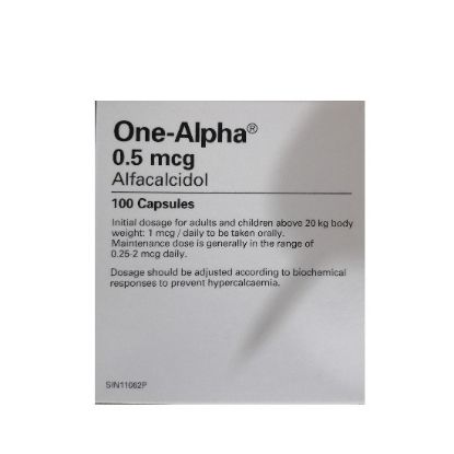 Picture of ONE ALPHA 0.5MG CAP (100)