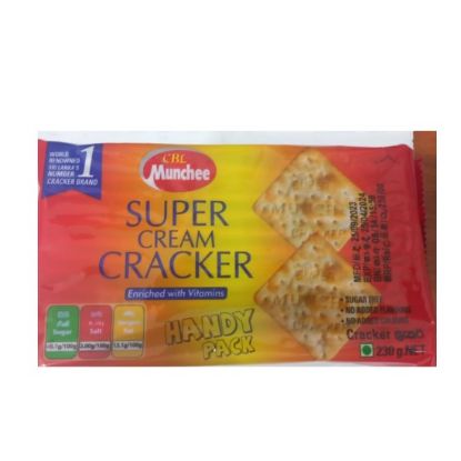 Picture of MUNCHEE SUPER CREAM CRACKER HANDY PACK 230G