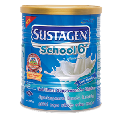 Picture of SUSTAGEN SCHOOL 6 PLUS 400G VANILLA