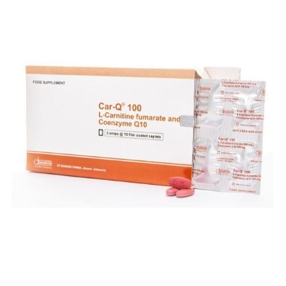 Picture of CAR-Q 100MG CAPLETS 30S