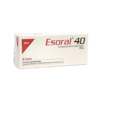 Picture of ESORAL 40MG TAB (70)