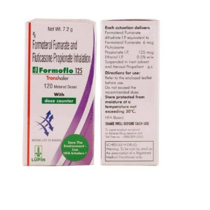 Picture of FORMOFLO 125 TRANSHALER 120 METERED DOSES