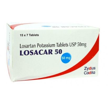 Picture of LOSACAR 50MG TAB (105)