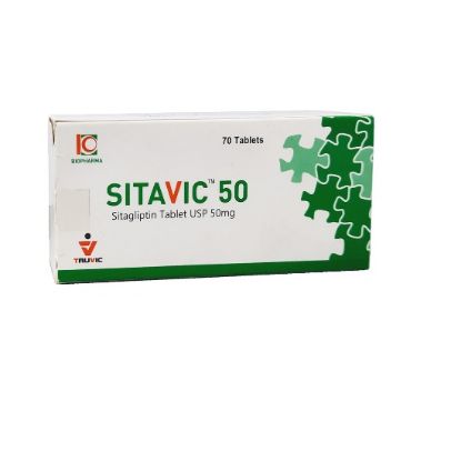 Picture of SITAVIC 50MG TAB (70)