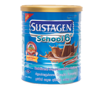 Picture of SUSTAGEN SCHOOL 6 PLUS 400G CHOCOLATE