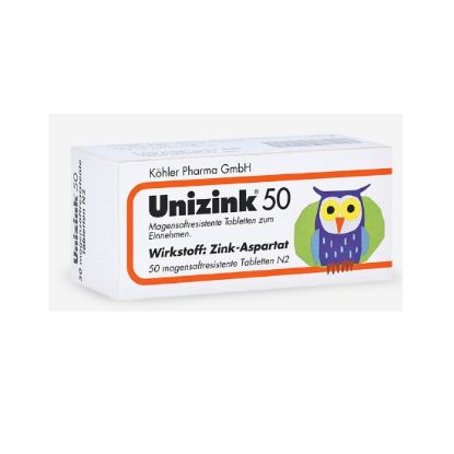 Picture of UNIZINK 50MG 50S