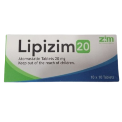 Picture of LIPIZIM 20MG 100S