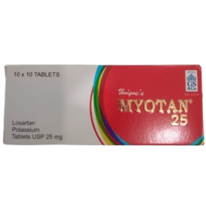 Picture of MYOTAN 25MG TAB (100)