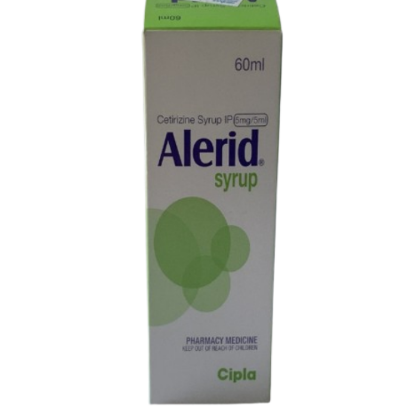 Picture of ALERID SYRUP 60ML