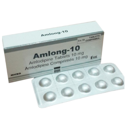 Picture of AMLONG 10MG TAB (100)