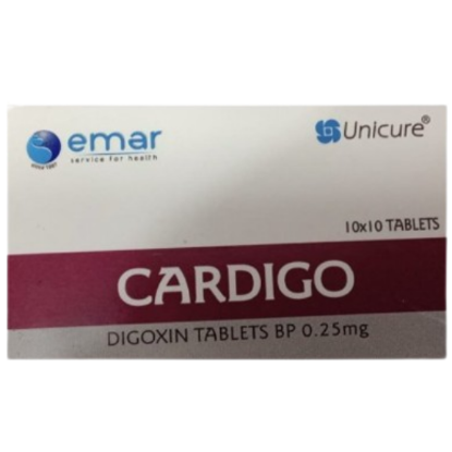 Picture of CARDIGO 0.25MG TAB (100)