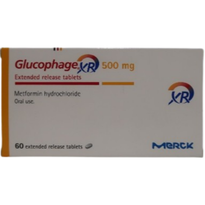 Picture of GLUCOPHAGE XR 500MG TAB (60)