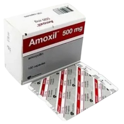 Picture of AMOXIL 500MG CAP (100)