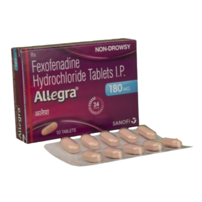 Picture of ALLEGRA 180MG TAB (10)