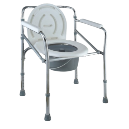 Picture of COMMODE CHAIR FOLDABLE S/S FS894(W.OUT WHEEL)