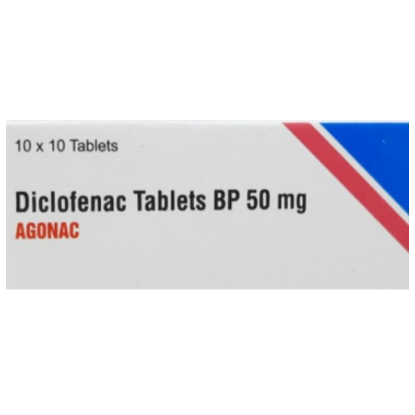 Picture of DICLOFENAC 50MG (100)