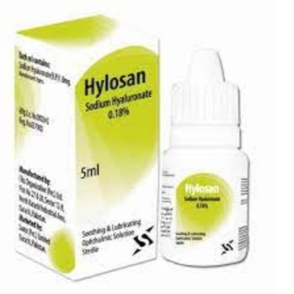 Picture of HYLOSAN EYE DROPS 5ML