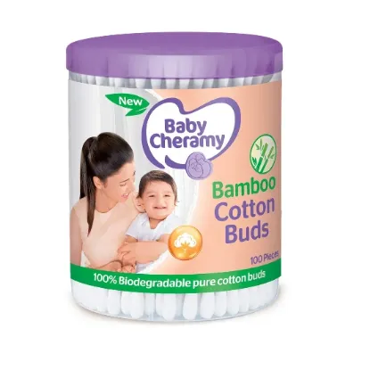 Picture of BABY CHERAMY BAMBOO COTTON BUDS 100PCS