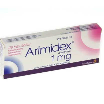 Picture of ARIMIDEX 1MG 28S