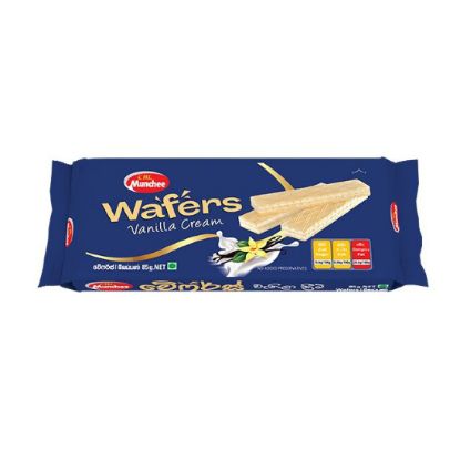 Picture of MUNCHEE VANILLA CREAM WAFERS 85G