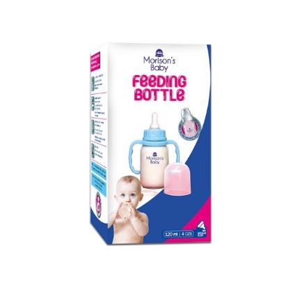 Picture of MORISON'S FEEDING BOTTLE 120ML WITH HANDLE