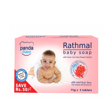 Picture of NATURE'S SECRETS PANDA BABY RATHMAL BABY SOAP 5S (375G)