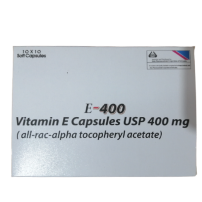 Picture of VITAMIN E 400G 100S SOFT GELATIN CAPSULE (SPC)