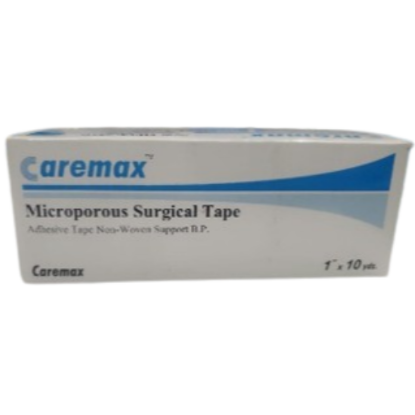 Picture of CAREMAX MICROPOROUS SURGICAL TAPE 1"x10 YD (12 ROLLS)