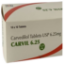 Picture of CARVIL 6.25MG TAB (100)