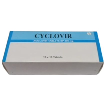 Picture of CYCLOVIR 200MG 100S