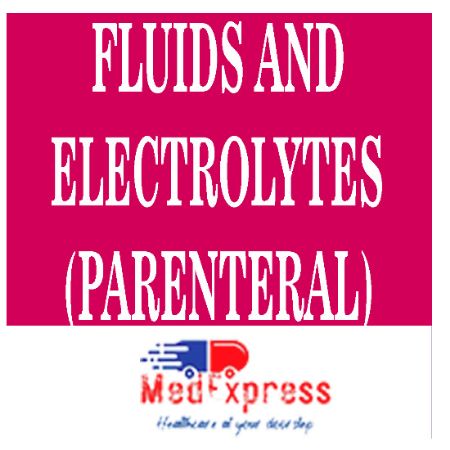 Picture for category FLUIDS AND ELECTROLYTES (PARENTERAL)